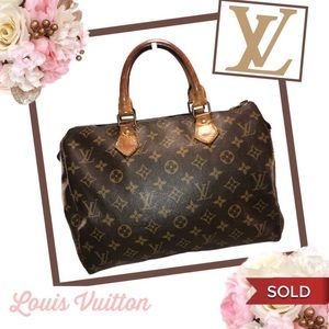 SOLD!!! 💜💕💜💕LOUIS VUITTON Vintage Speedy 30